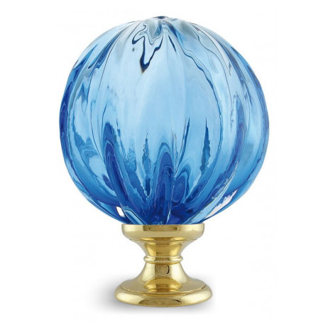 boule d'escalier Cara bleue