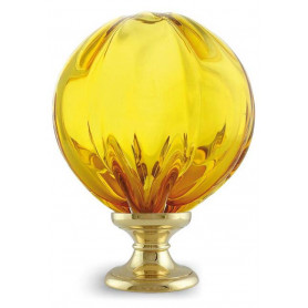 boule d'escalier Cara Jaune