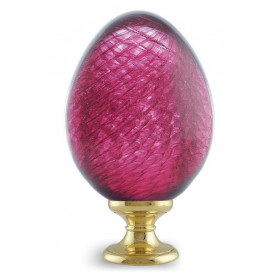 boule d'escalier Maille Ovoïde Rose fuchsia