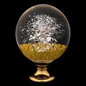 boule d'escalier Prestige Alberto Argent et Or