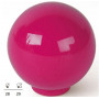 Les Boutons de meuble sphériques  en ABS de couleur rose Fuchsia