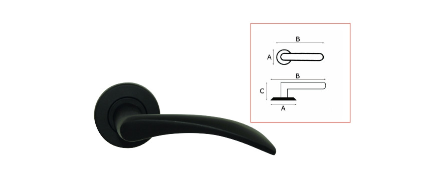 Poignée de Porte Aluminium et Inox