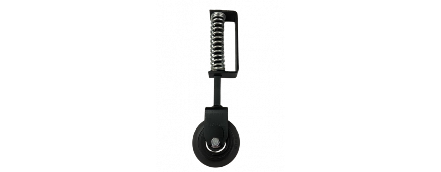 Roulettes pivotantes sur platine pour petit mobilier et manutention