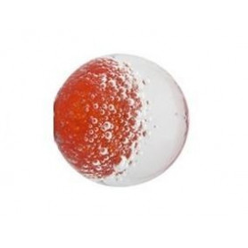 Bouton de Meuble Sphérique Micro Bulles Chili avec Insert