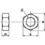 Écrous Inox Marine Hexagonaux 