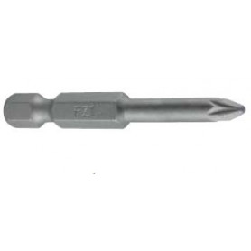 Embout de vissage long - Phillips PH2 - diamètre 5 mm hexa 1/4