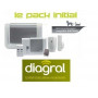 Pack Initial Alarme Diagral Compatible Animaux