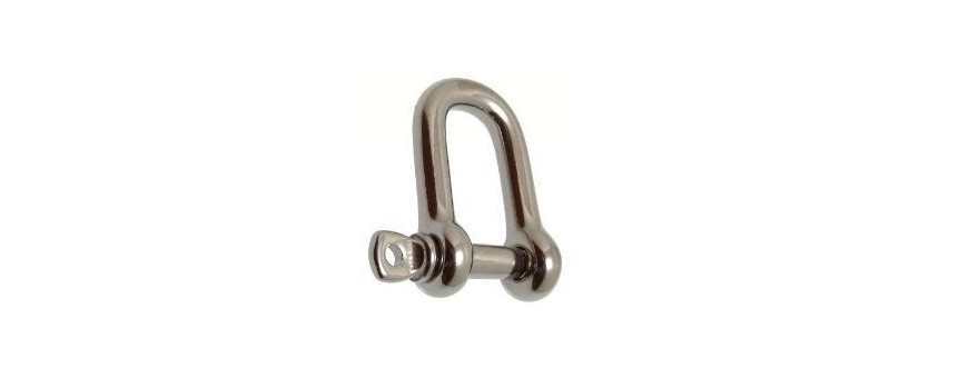 Les accessoires d'accrochage inox pour accastillage
