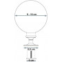 Boule de Rampe d'Escalier Made in France Artisanal Prestigieuse