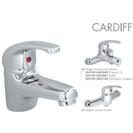 Mitigeur Bain-Douche Cardiff Chrome