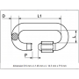 Le Maillon rapide inox A4 Marine