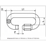 Le Maillon rapide inox A4 Marine