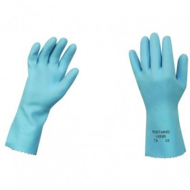 Gants Maraîcher Latex Bleu