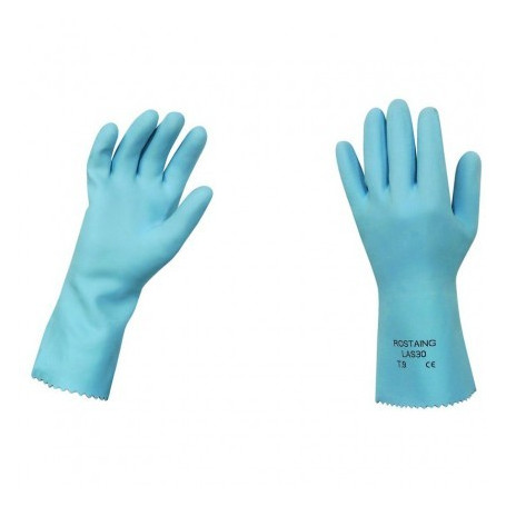 Gants Maraîcher Latex Bleu