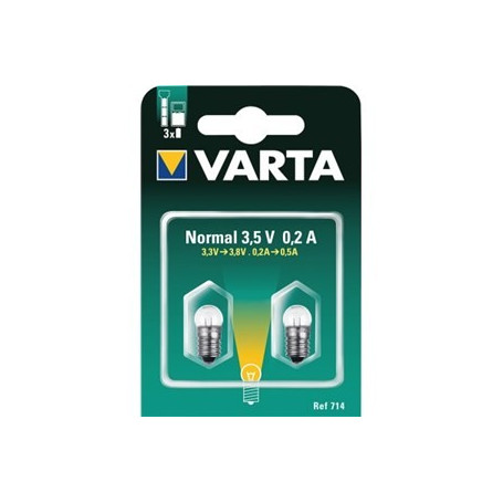 Les Ampoules à Douille à Vis Varta 714