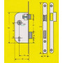Serrures à Mortaiser à pène dormant pour portes d'intérieures.