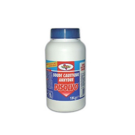 Soude caustique pour déboucheur 1,2kg