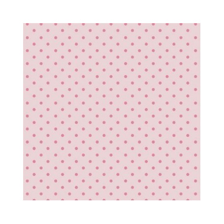 Adhésif fantaisie Petits Pois Rose 20m x 45cm