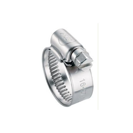 Colliers de serrage Inox A2 de 13 mm