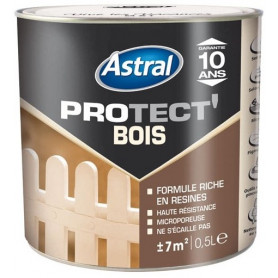 Protect Bois Satin 0.5l Blanc