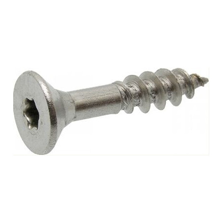 Toutes les tailles de Vis Bois Agglo VBA Tete Fraisée Torx Inox Marine