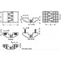 Charnière Technopolymere Large - Vis 6 Pans Creux