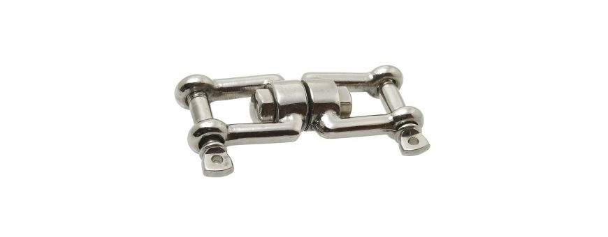 Les accessoires d'accrochage inox pour accastillage