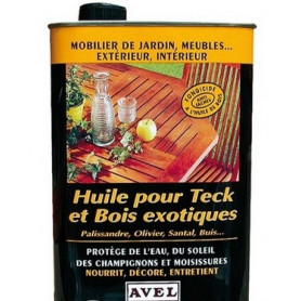 Huile pour Teck et Bois Exotiques