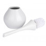 Brosse WC Flakon Blanc