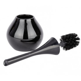 Brosse WC Flakon Noire