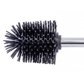 Brosse WC Silicone Manche Inox