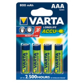 Piles Rechargeables AAA 800 mAh