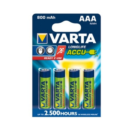 Piles Rechargeables AAA 800 mAh