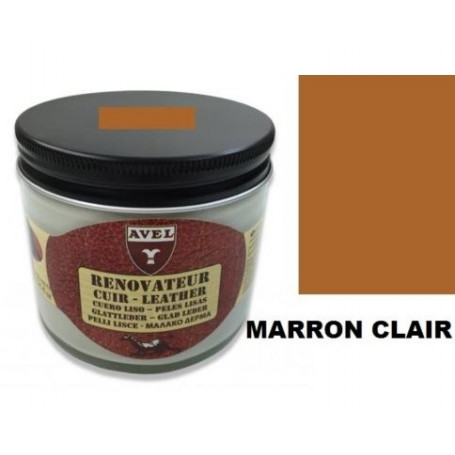 Rénovateur Cuir Marron Clair AVEL 250 ml