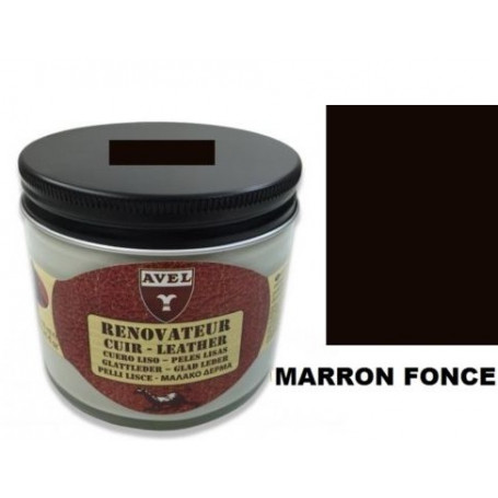 Rénovateur Cuir Marron Foncé AVEL 250 ml