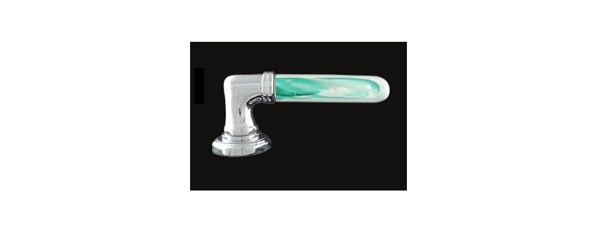 Béquilles Verre et Métaux Précieux Pour les Portes