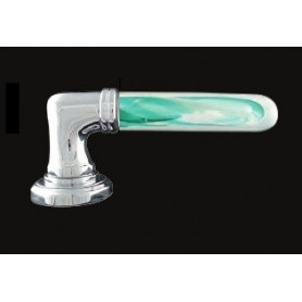 Béquille de Porte Alberto Thalasso Blanc et Vert