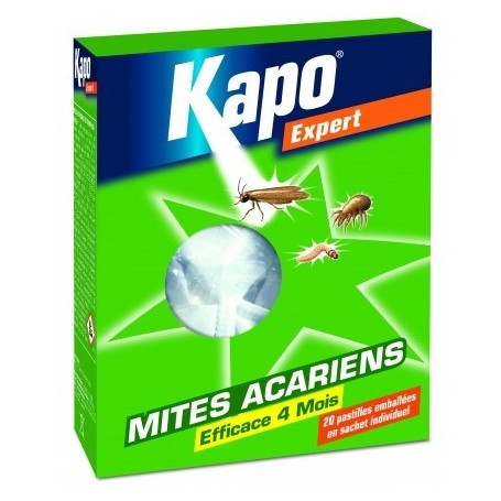 Aérosol mites et larves mites et larves de vêtements KAPO, 400 ml