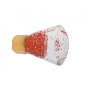 Bouton de Meuble Conique Micro Bulles Chili avec Embase