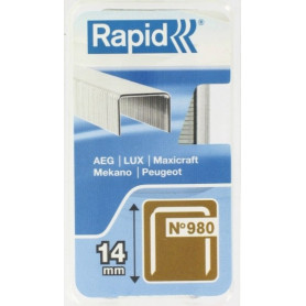 Agrafes 14 mm Rapid No  5 - 980