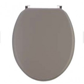 Abattant WC couleur taupe mat