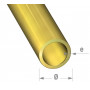 Nos Tubes Ronds en Laiton d'un diamètre extérieur de 2, 4, 6 ou 8 mm.