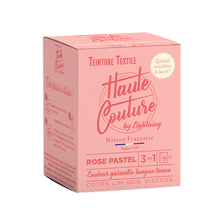 Teinture Machine Haute couture couleur Rose Pastel 350g