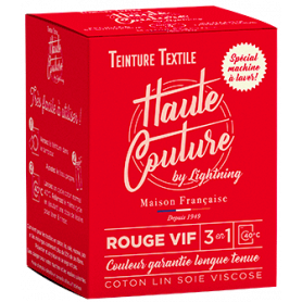 Teinture Machine Haute couture couleur Rouge vif 350g