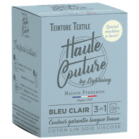 Teinture Machine Haute couture couleur Bleu Clair 350g