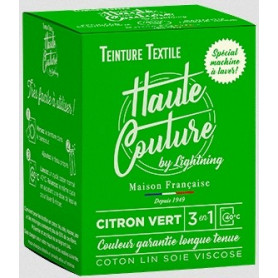 Teinture Machine Haute couture couleur Vert Citron 350g