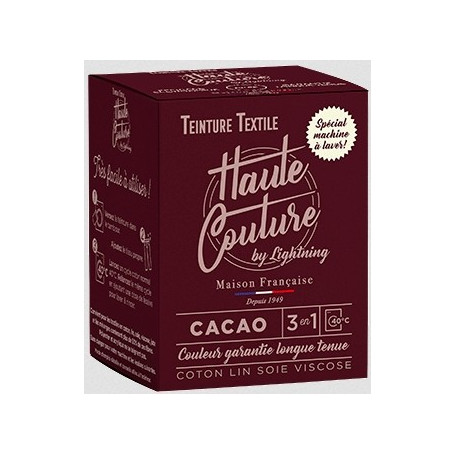 Teinture Machine Haute couture couleur Cacao 350g