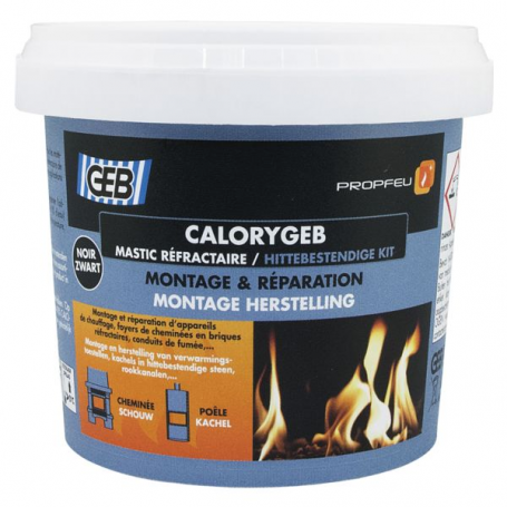 Mastic réfractaire CaloryGeb pot de 300 grammes