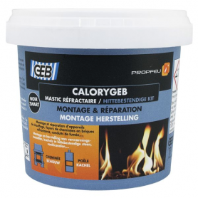 Mastic réfractaire CaloryGeb pot de 600 grammes