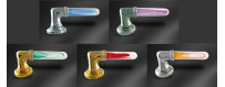 béquilles de porte en verre Alberto Thalasso Verreries de Bréhat
